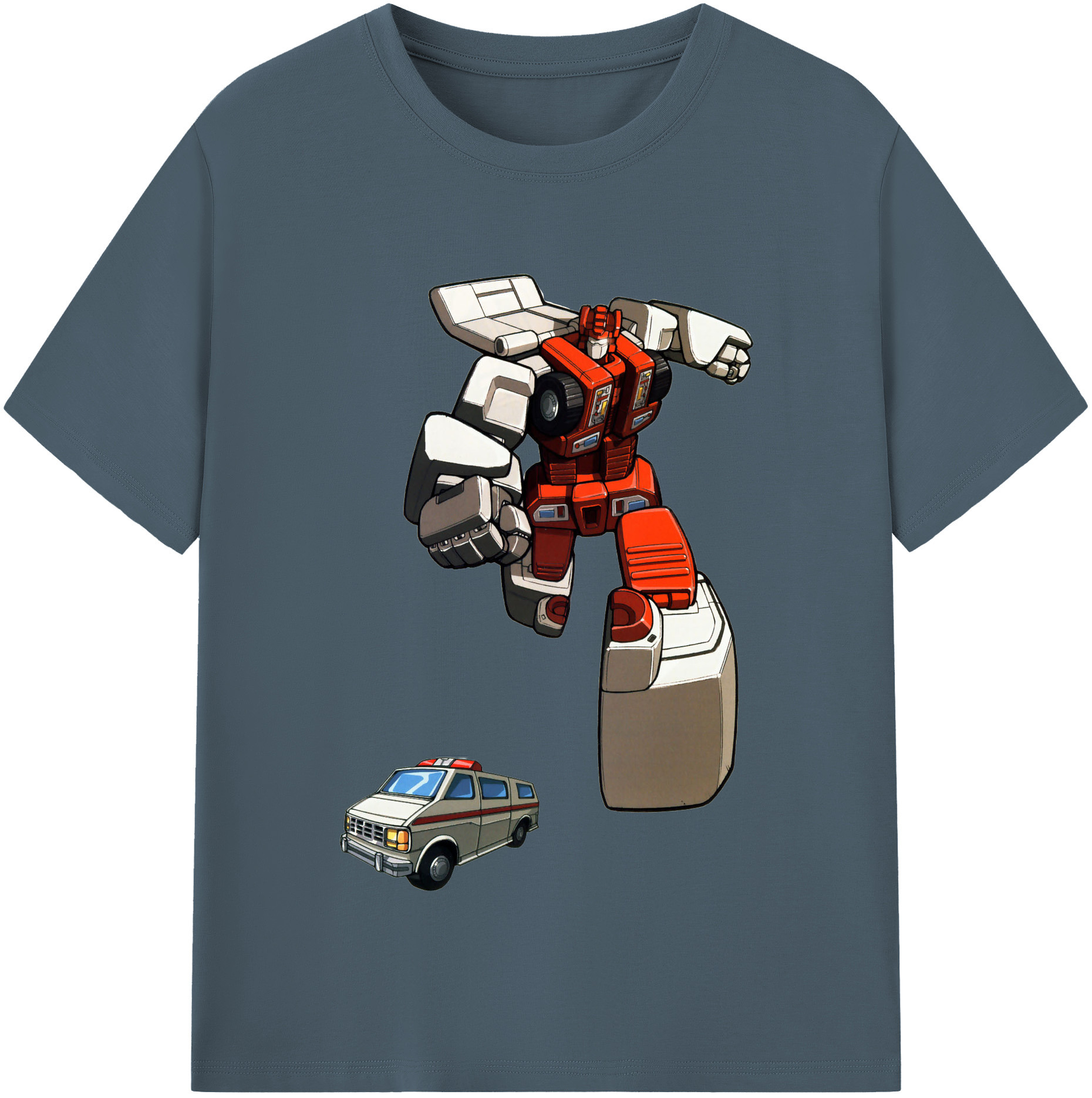 （画像用）  綿100％半袖Tシャツ（フロントプリント）